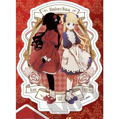 Anime SHADOWS HOUSE Louise Emilyko John Acrylic Stand Figure Model Plate Display Desk Decorate Cosplay Cartoon Collection Toys