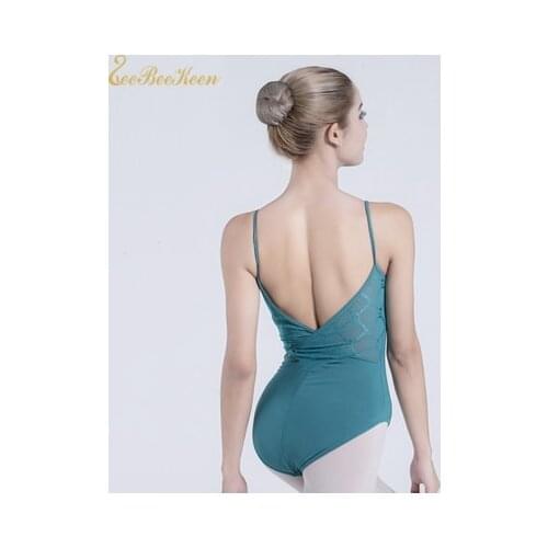 Adult Ballet Lycra Sling Splicing Leotards Gymnastics Leotard For Women Ballerina Leotard Dance Wear Yoga Professional Bodysuit