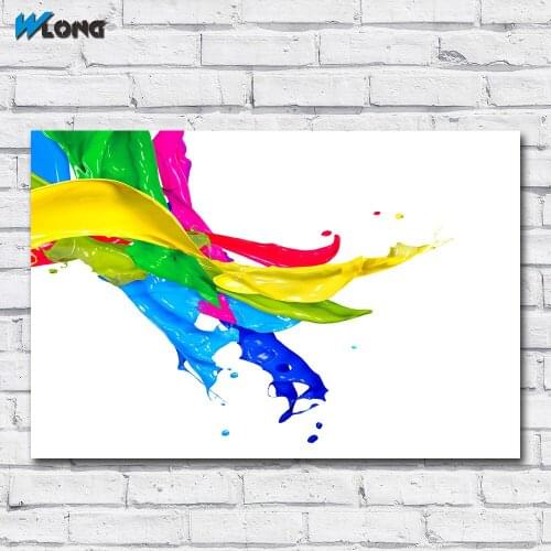 Large Size Fashion Printing Oil Painting Colors Print 2 Wall art Canvas Print Pictures For Living Room And Bedroom No Frames