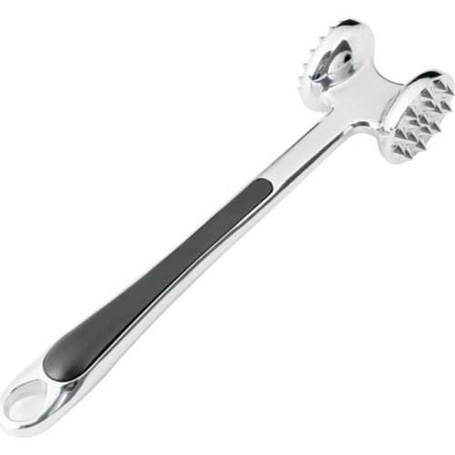 Large Meat Tenderizer Mallet Tool Manual Hammer Pounder For Tenderizing Chicken Steak Non Slip Handle For Pounding 2021