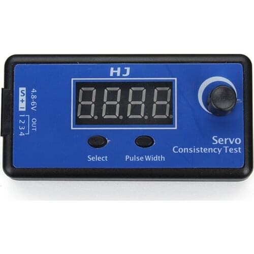 HJ Digital Servo Tester ESC Consistency Tester for RC RC Helicopter Airplane Car