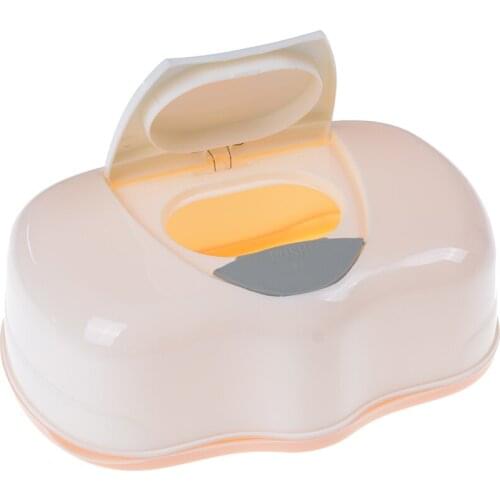Home Wipes Press Pop-up Design Wet Tissue Box Plastic Automatic Case Tissue Case Automobile Interior Accessories