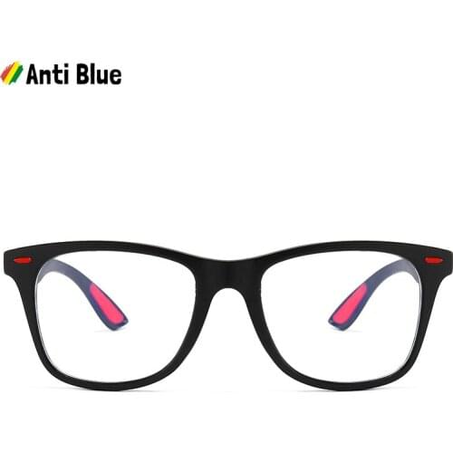 JackJad 2021 Fashion Square Rivets Style Anti Blue Block Ray Eyewear Frame Men Computer Gaming Optical Glasses Eyeglasses 569