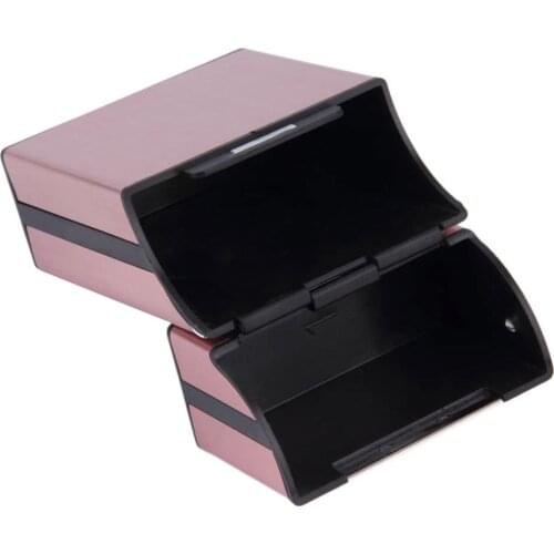 Korean Mens 20 Whole-package Brushed Aluminum Cigarette Customized Logo Wholesale Case Company B6X9