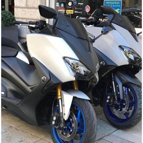 WINDSHIELD Windscreen For YAMAHA TMAX 530 2017-2019 TMAX 560 2020 SPORTY Matt SHINY WITH CARBON SPECIAL WINDSHIELD DECORATION