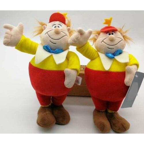 New Official Tweedle Dee, Dum Twins Plush Doll from Alice in Wonderland Japan
