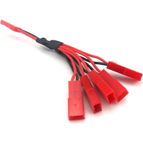A pair of five JST tieline aeromodelling lithium battery series parallel conductor terminal JST tieline aeromodelling plug