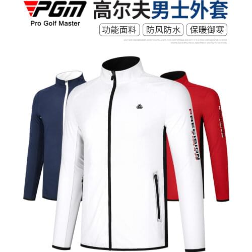 PGM 2020 Golf Autumn Clothing Men Long Sleeve Jacket Windproof Waterproof Light Comfortable Male Sports Wear Winter Warm Apparel