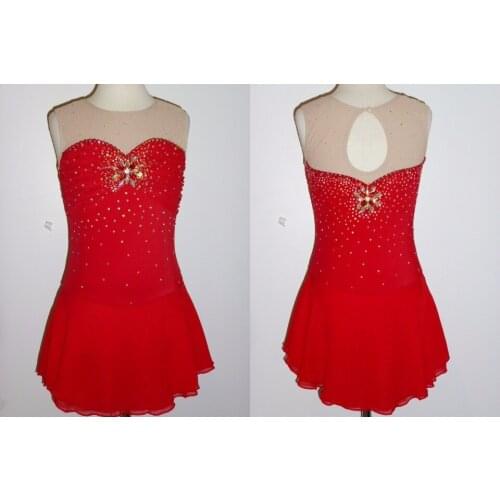 Custom Figure Skating Dresses For Women Beautiful New Brand Vogue Figure Skating Dresses For Competition DR2857