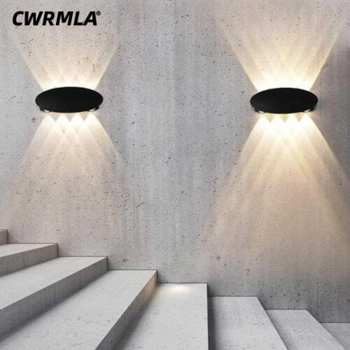 Outdoor Indoor Led Wall Lamp Waterproof IP65 Led Lights Decoration for Wall Stair Aisle Bathroom Corner Lighting Wall Light