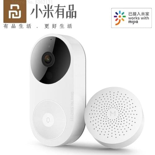 Xiaobai Smart Video Doorbell D1 Visual Intercom AI Face & PIR Movement Detection HD Night Vision Wireless Home Security Camera