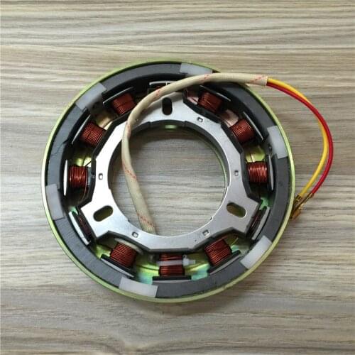 For Air Cooled Diesel Tillage Parts 178F 186F 186FA Electric Starter Flywheel Generator Charging Coil Free Shipping