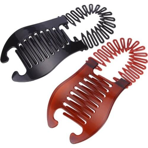 Woman Elastics Banana Hair Clip Braider Scorpion Shape Ponytail Holding Styling Tool Plastic Clamp Hair Accessories