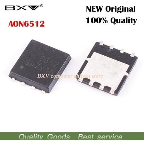 10pcs AON6512 6512 QFN new original laptop chip free shipping