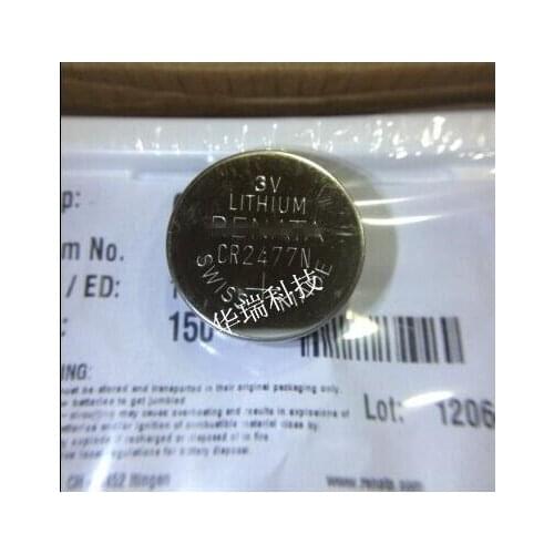 10PCS CR2477N High Temperature CR2477N Button Battery Bare Battery
