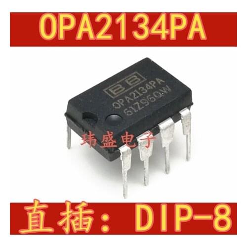 10pcs OPA2134PA DIP-8 OPA2134