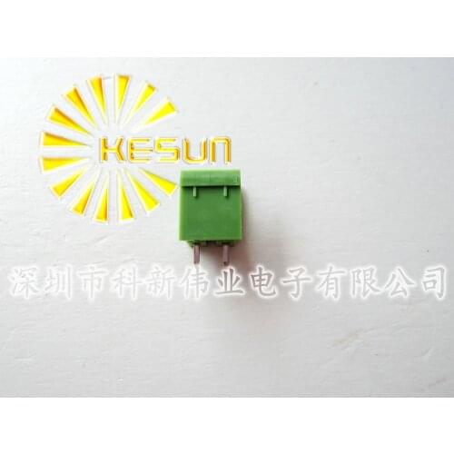 100PCS 2EDGV-5.08-2P 2EDGV 2Pin Straight Pin Plug-in Screw Terminal Block ROHS