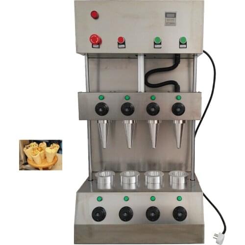 2020 Popular Pizza Cone Machine Cone Pizza Oven Commercial Pizza Cone Maker Stainless Steel Healthy Snack Food Machine
