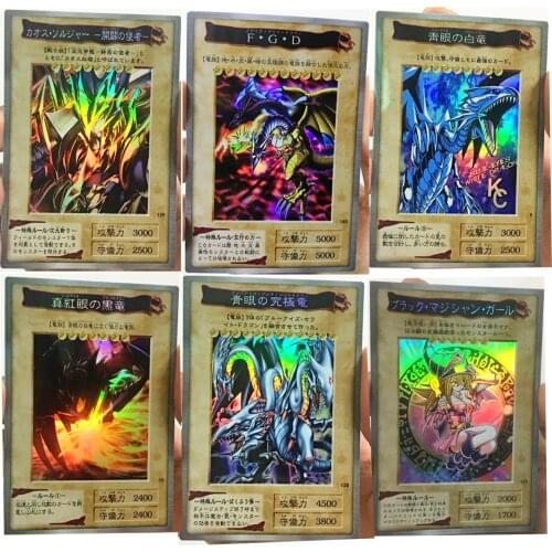 27 Styles Yu Gi Oh Bandai Blue Eyes White Dragon Black Magician DIY Toys Hobbies Hobby Collectibles Game Collection Anime Cards