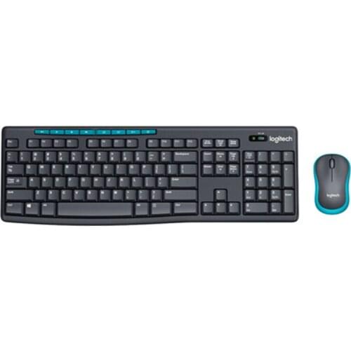 Logitech MK275 Wireless Mouse and Keyboard Combo Gaming Laptop PC Gamer Original Mini Receiver Ergonomics Keyboard Mouse Set