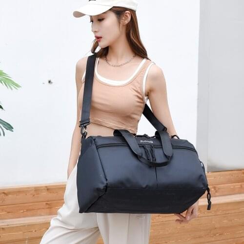 2021 New Womens Travel suitcase duffle Bags Fashion Sports Yoga Bag Female Waterproof Fitness Handbags Summer Beach Pack