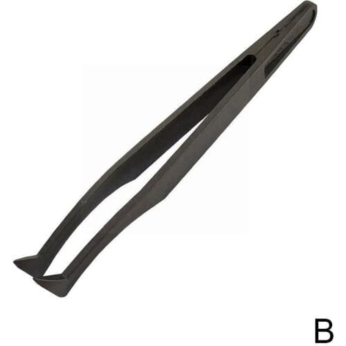 Beauty Mirror Polished Grafting Anti Static Eyelash Tweezer Eyebrow Tweezers Nail Tools Tool Clip Plastic Brow F8Z5