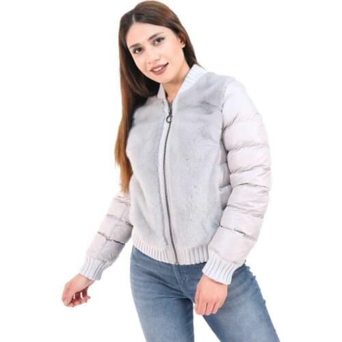 Real mink jacket, real mink High Quality 100% Genuine fur collar,turkish fashion 2021