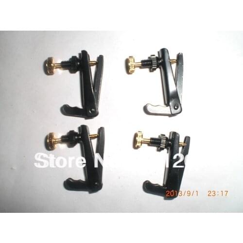 Brand new BLACK & GOLD VIOLA fine tuners 100pcs