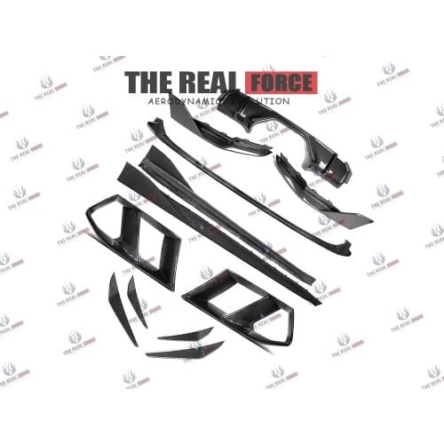 Suitable For 20-22 BMW G80 G82 M3 M4 VAD-MP Carbon Fiber Full Lip Body Kit Front Lip Rear Lip Diffuser Side Skirts