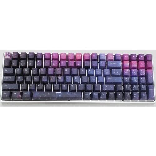 RGB96 Mechanical Keyboard DIY CNC Aluminum Case Plate PCBA Stabilizers Keycaps Gateron Kailh Cherry MX Switches Full Assembly