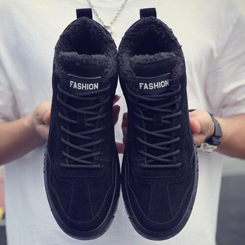 Snow ankle informales home Mens Male ANKLE shoe winter MEN zapatillas white hombre sapato casuales de cowboy boots sport man