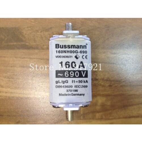 [ZOB] The United States Bussmann 160NH00 G-690 370196 BUSS fuse tube 690V --2pcs/lot