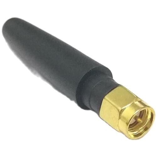 1pc 433Mhz rubber antenna 2.5dbi SMA male 5cm long for RC FPV radio aerial