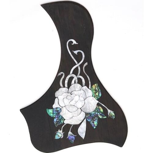 1PC Professional Folk Acoustic Guitar Pickguard Top Quality Self-adhesive Pick Guard Sticker for Guitar Accessories Rosewood