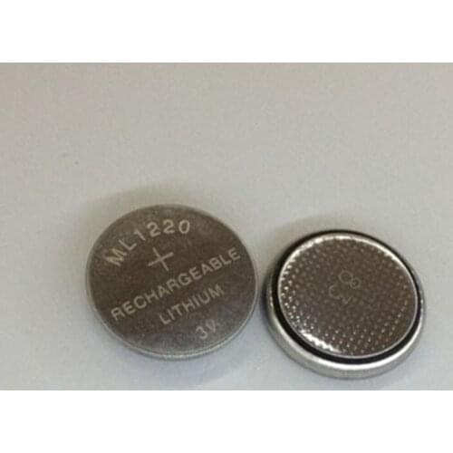 2PCS/LOT ML1220 1220 rechargeable Battery 3v