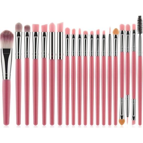 20Pcs Makeup Brushes Set Eye Shadow Foundation Powder Eyeliner Eyelash Lip Make Up Brush Cosmetic Beauty Tool Kit Hot
