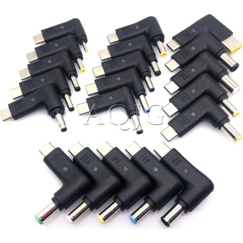 Laptop Power Adapter Connector Dc Plug Converter USB Type C Extension Cable Cord for Lenovo Asus Dell Acer Hp Notebook Charger