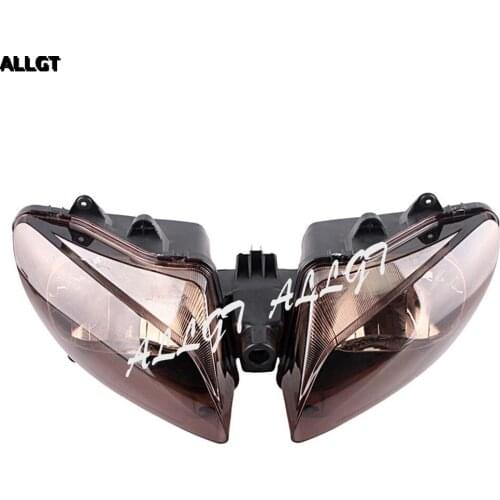ALLGT New Motorcycle Front Headlight Head Lamp Assembly For Yamaha YZF R1 2000-2001