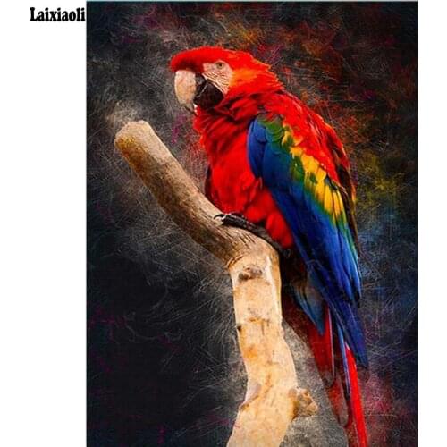 Diamond mosaic Animals Parrot icon 5D DIY Embroidery Diamond Painting Cross Stitch rhinestone picture Full Drill Decoration Home