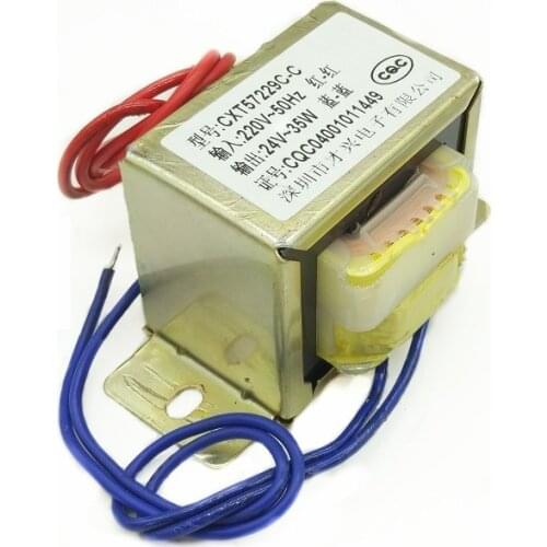EI-35W Type 35W Transformer 220V to 24V 35W 1.45A Power Transformer EI57*35 AC24V