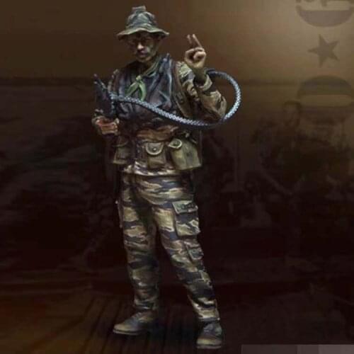 1/35 resin soldier model World War II military US Navy SEALs GK figure