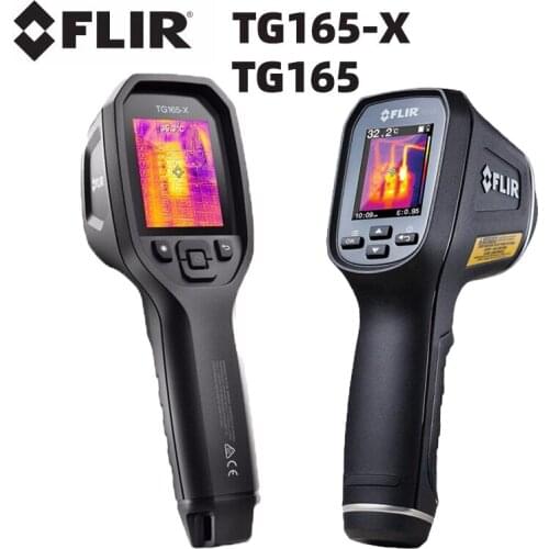 FLIR TG165-X Spot Thermal Camera Industrial Handheld Heating Pipe Electrical Inspection TG165 Laser Infrared Thermal Imager