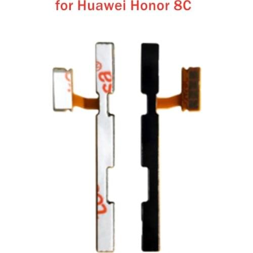For Huawei Honor 8c Power Volume Flex Cable ON OFF Side Button Switch Flex Cable Replacement for Huawei Honor 8C Spare Parts