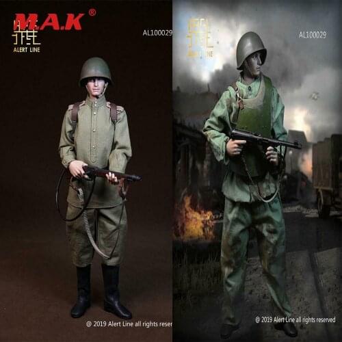 Collectible Alert Line AL100029 1/6 WWII Soviet Red Army Combat Engineer Action Figure Model Toy Set
