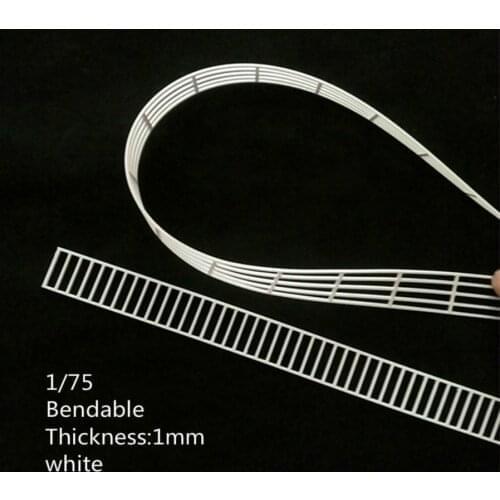 10pcs Building Railing Model Railing 1/75 Boat Model Stair Balcony Railing Model For Ho Train Layout Fence