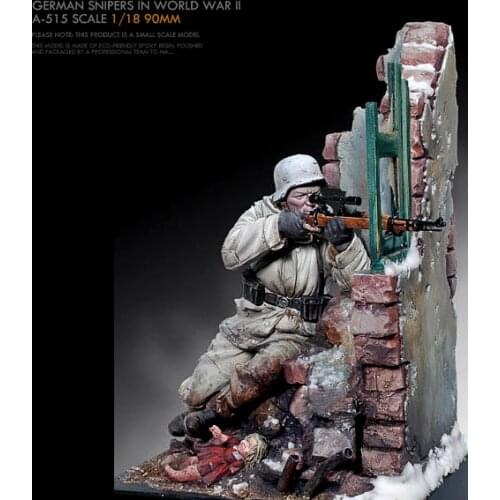 1/18 Resin model kits figure colorless and self-assembled ( scene platform ) A-515