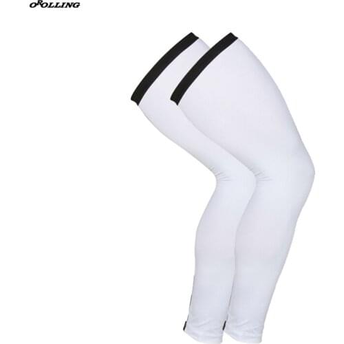 Classical White 2018 New Team Pro Cycling Legwarmers Road Mountain Bike Race OROLLING