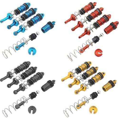 Upgrade Oil Filled Front / Rear Shock Absorbers for MN G500 1/12 RC Crawler Short Course Car Model