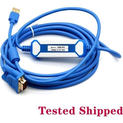 Suitable for Siemens s7-200 plc programming cable / data line / download line / communication line USB-PPI
