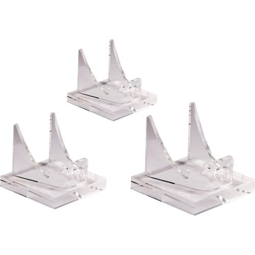 Mineral Fossil Acrylic Stand Display Holder Rack For Crystal Minerals Ores Home Decoration